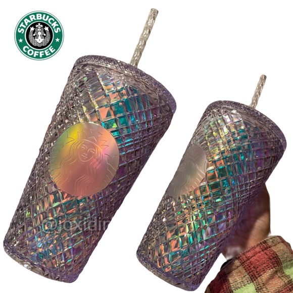 Starbucks Other - NEW Starbucks Unicorn cup 2022 Jewel Tumbler Holiday White Grande Gem Iridescent